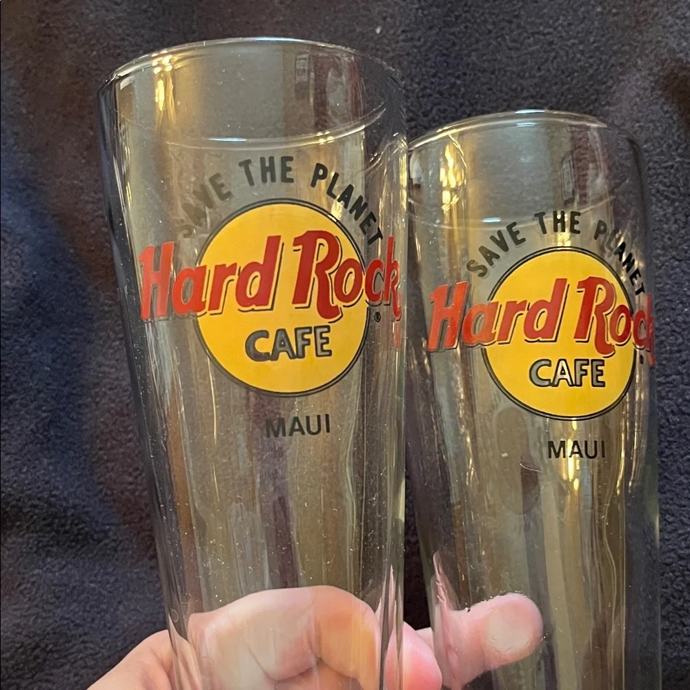 Hard Rock Cafe stylish glass